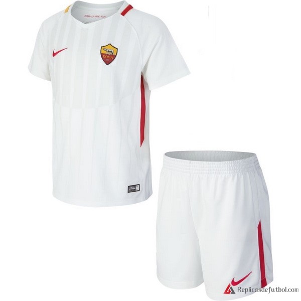 Camiseta AS Roma Niño Segunda equipación 2017-2018